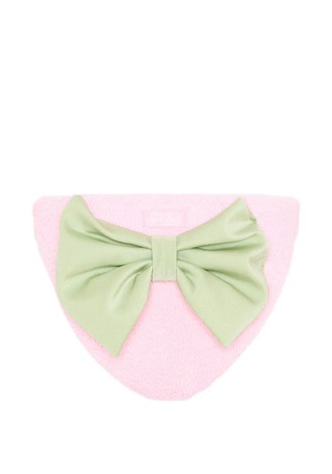 Costume con fiocco in spugna SAINT BARTH | MAD0002 MADAME W02943L CRINKLE 2055